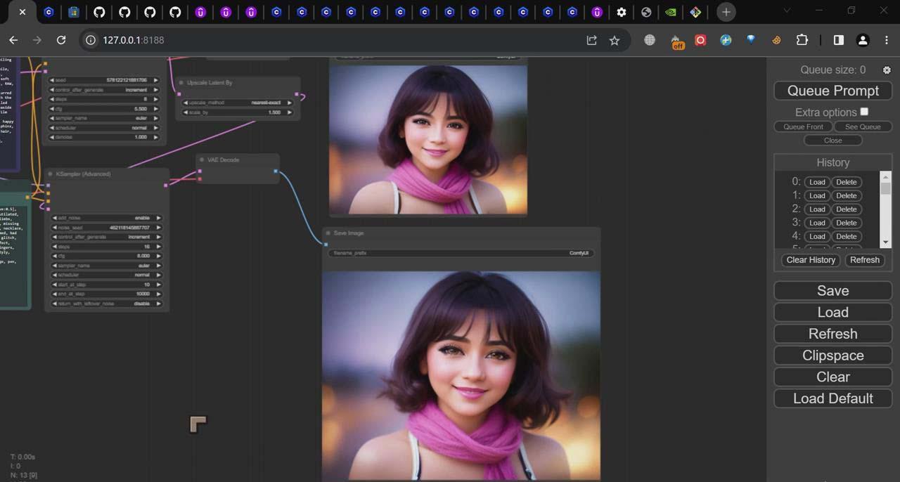 图片[2]-ComfyUI 利用 Stable Diffusion 学习AI GUI 工作流程教程-中英字幕-点子口袋网