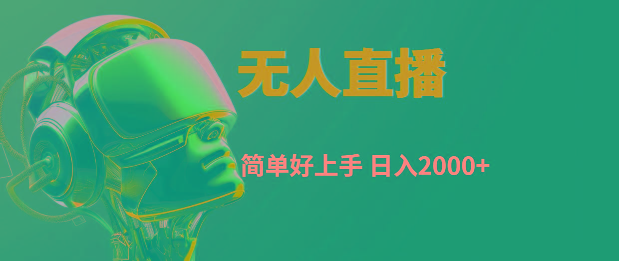 快手无人直播，简单好上手，日入2000+-点子口袋网