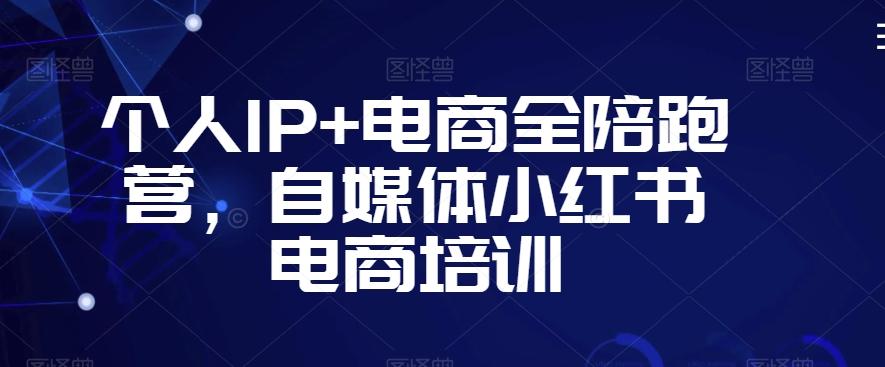 个人IP+电商全陪跑营，自媒体小红书电商培训-点子口袋网
