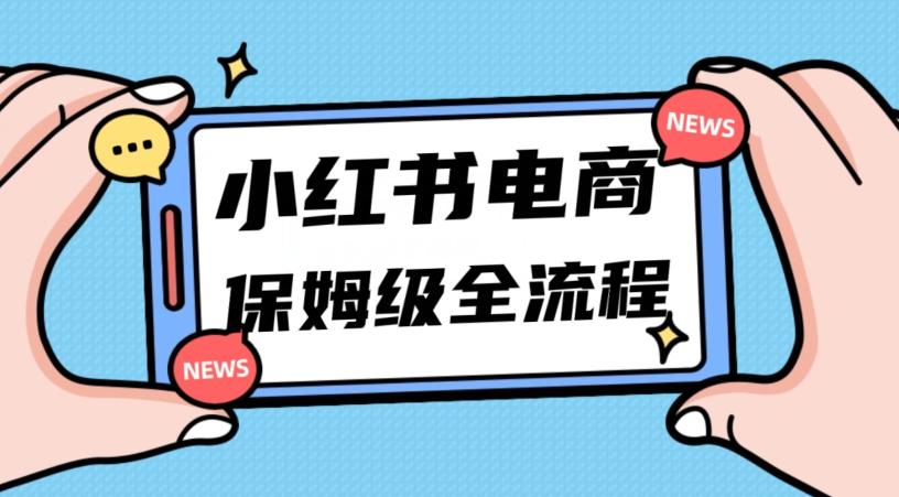 月入5w小红书掘金电商，11月最新玩法，实现弯道超车三天内出单，小白新手也能快速上手-点子口袋网