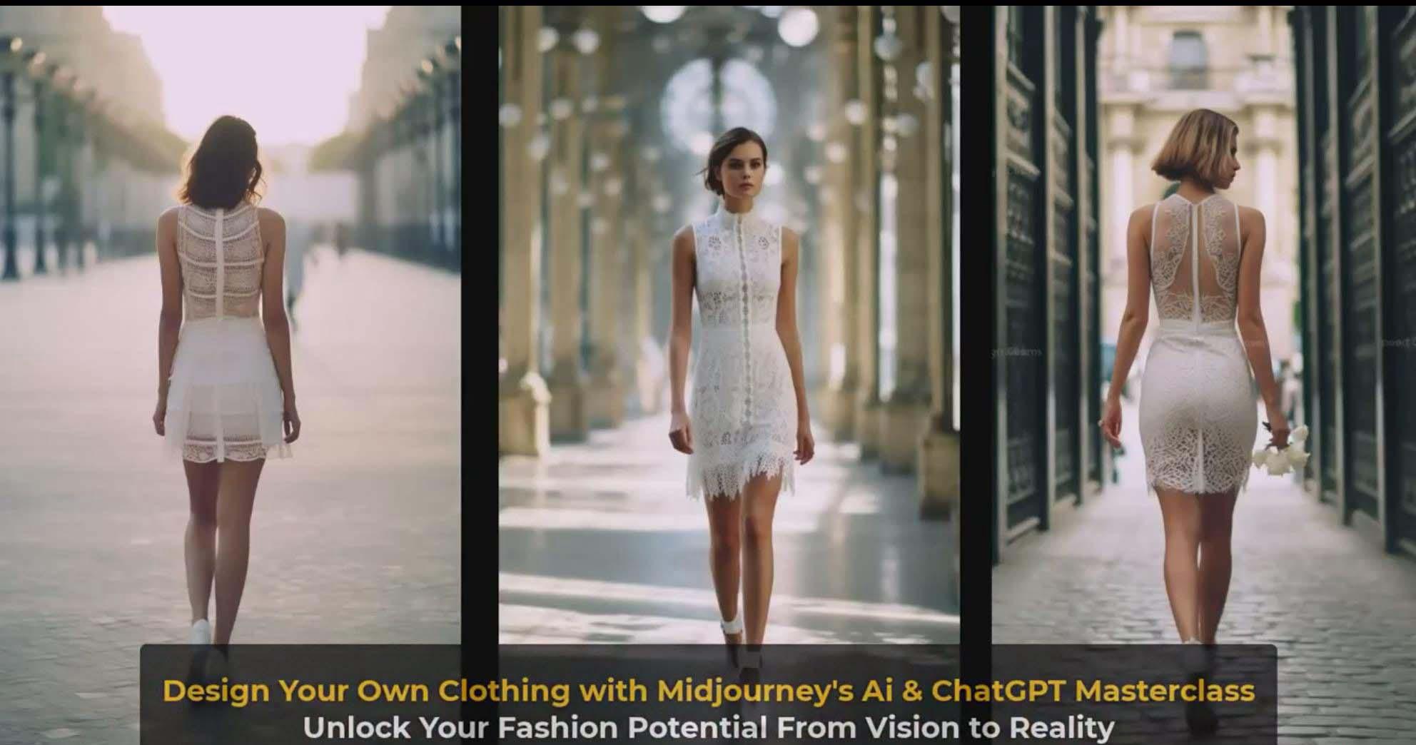 图片[2]-利用 Midjourneys Ai 人工智能设计自己的服装AI大师班-10节课-中英字幕-点子口袋网