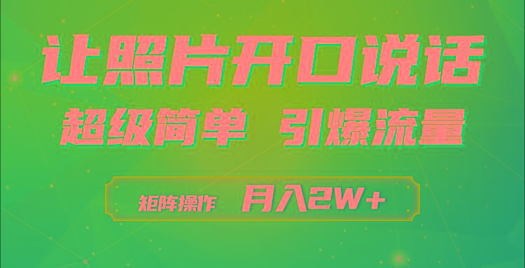 (9553期)利用AI工具制作小和尚照片说话视频，引爆流量，矩阵操作月入2W+-点子口袋网
