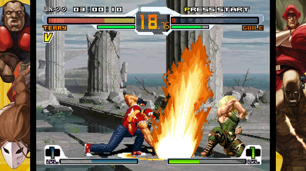 《SNK对卡普空：SVC打乱战 SNK VS. CAPCOM SVC CHAOS》英文版-点子口袋网