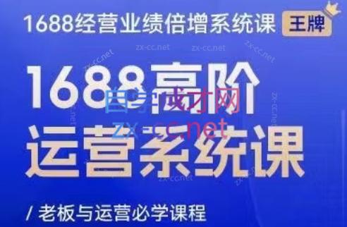 林一电商圈子·1688高阶运营系统课-点子口袋网