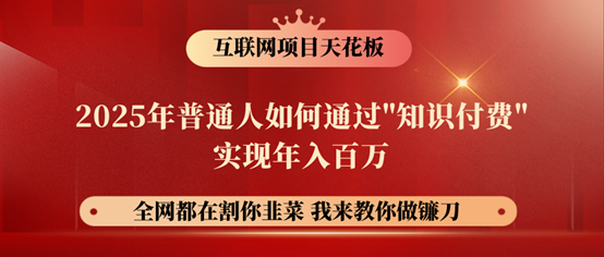 镰刀训练营超级IP合伙人，25年普通人如何通过“知识付费”年入百万！-点子口袋网