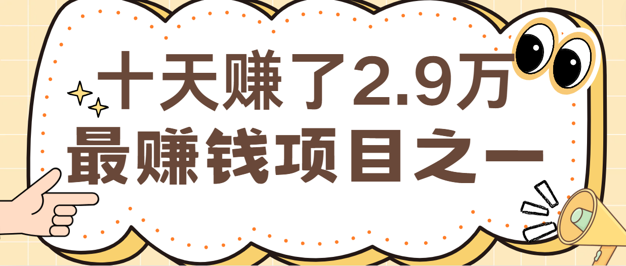 闲鱼小红书最赚钱项目之一，纯手机操作简单，小白必学轻松月入6万+-点子口袋网