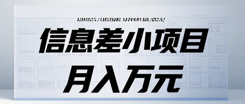 信息差小项目：国内外视频代下载，项目操作简单零成本零门槛月入过万-点子口袋网