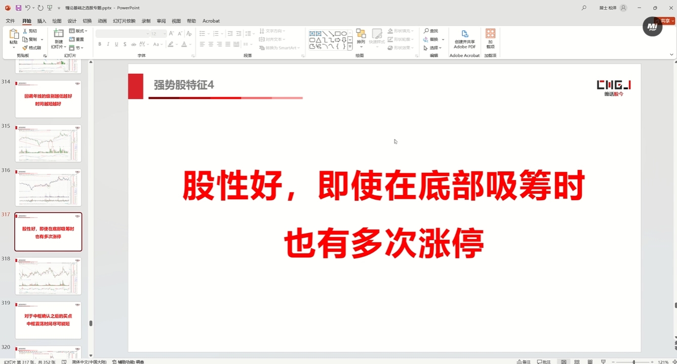 缠话股今·缠论基础之选股专题-点子口袋网