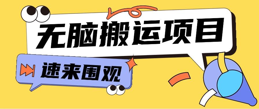 小红书虚拟项目，无脑搬运，零成本零门槛轻松月入3000+【视频教程+配套工具】-点子口袋网
