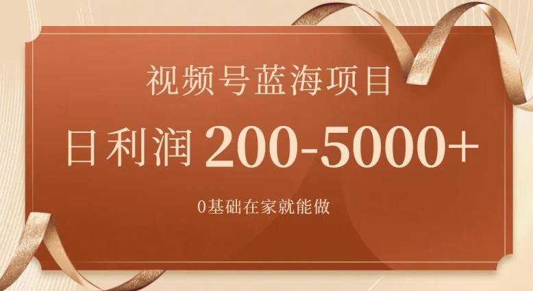 外边收费699视频号项目，最新玩法，简单好操作，一人可做，日四位数-点子口袋网