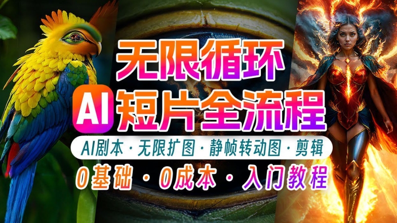 AI剪辑无限循环画面：新手轻松月入上万的秘技【揭秘】-点子口袋网