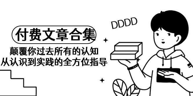 (9646期)《某公众号付费文章合集》颠覆你过去所有的认知 从认识到实践的全方位指导-点子口袋网