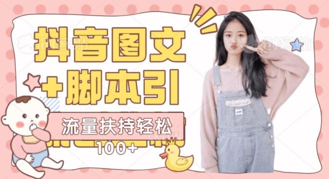 抖音图文引流精准创业粉轻松100+实操玩法-点子口袋网