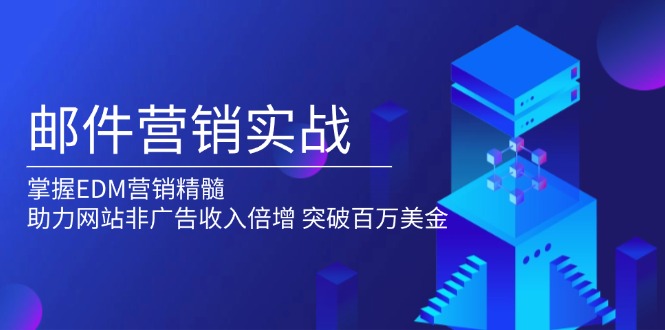 邮件营销实战，掌握EDM营销精髓，助力网站非广告收入倍增，突破百万美金-点子口袋网