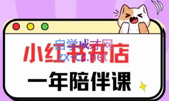 三九小红书开店一年陪伴课(更新)-点子口袋网