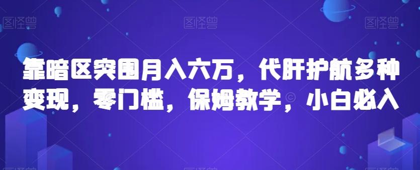 靠暗区突围月入六万，代肝护航多种变现，零门槛，保姆教学，小白必入【揭秘】-点子口袋网