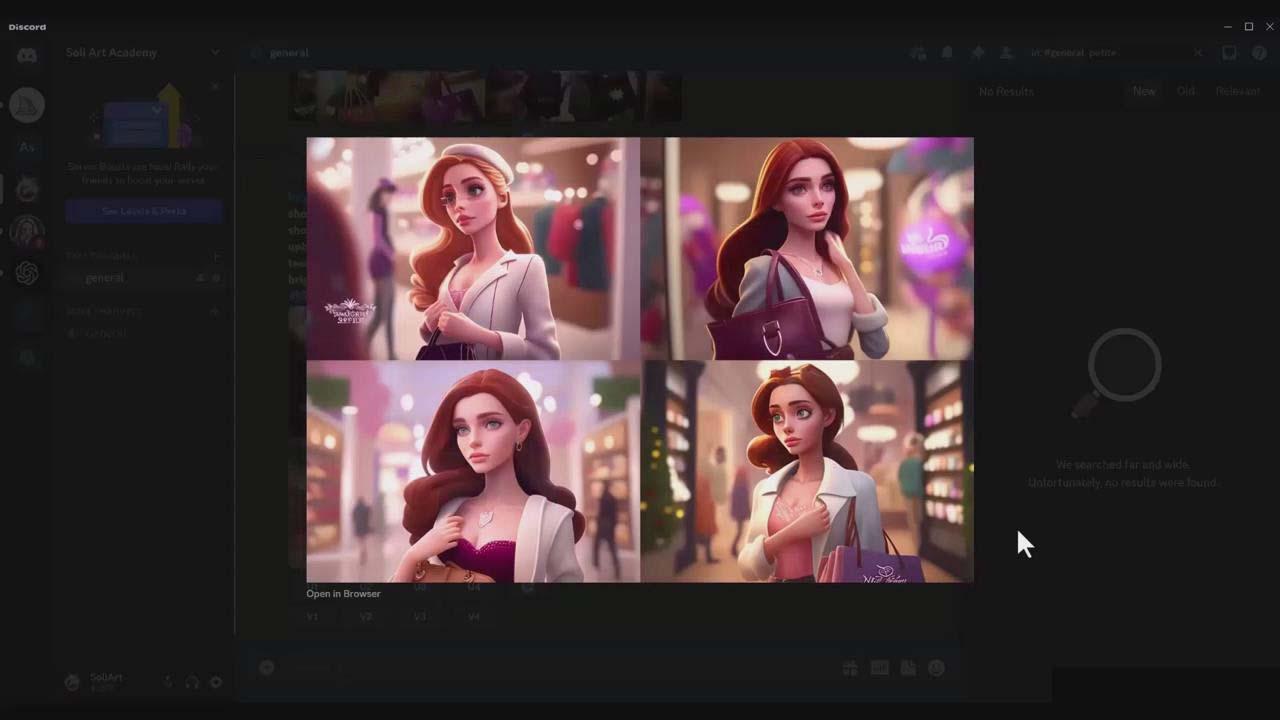 图片[5]-掌握 MidJourney V5 AI + ChatGPT创建一致的角色设计图像-22节课-中英字幕-点子口袋网